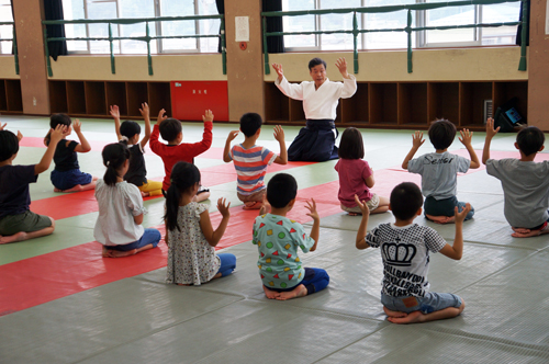 ひだチャレンジクラブ『コミスポ』合気道体験